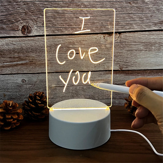 Board Transparent Luminous LED Night Lights